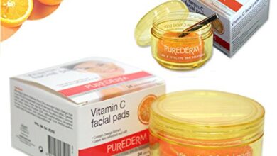 PUREDERM Vitamin C Orange Facial Pads 24 Jar