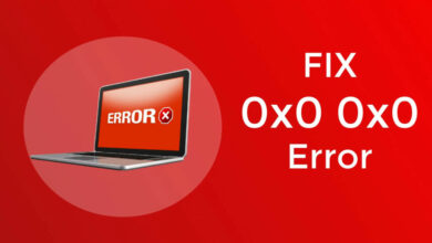 How to Fix Error 0x0 0x0 windows Error Code Solved Permanently-Step by Step Guide