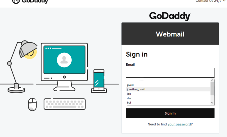 GoDaddy Email Login Guide to GoDaddy Workspace Webmail Sign in